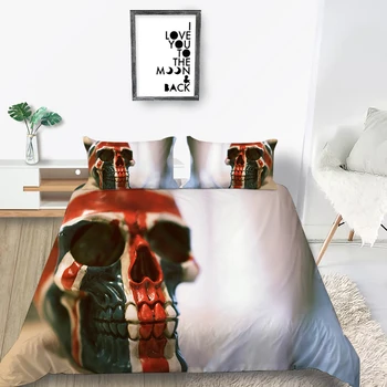 Designer Bedding Set Skull Model Scary 3D Fashionable Duvet Cover Skull Queen Twin Full Single Double Comfortable Bed Set
Designer Bedding Set Skull Model Scary 3D Fashionable Duvet Cover Skull Queen Twin Full Single Double Comfortable Bed Set
