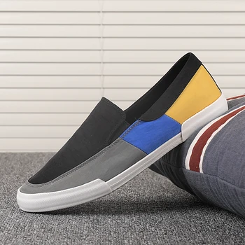 Summer New Canvas Shoes Men Breathable Men Shoes Loafers Soft Comfortable Outdoor Flat Lazy Shoes for Male
Summer New Canvas Shoes Men Breathable Men Shoes Loafers Soft Comfortable Outdoor Flat Lazy Shoes for Male