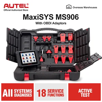 Original Autel MaxiSys MS906 Professional Car Diagnostic Tool Automotive Scanner OBDI OBD2 Auto Scan Tools Active Test Universal
Original Autel MaxiSys MS906 Professional Car Diagnostic Tool Automotive Scanner OBDI OBD2 Auto Scan Tools Active Test Universal