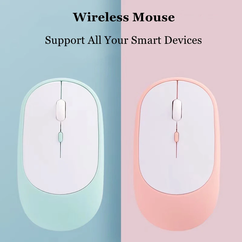 Wireless Bluetooth 2.4G Mouse for MacBook PC iPad Computer Rechargeable USB mouse with 3 Adjustable DPI for Laptop Tablet Phone
Wireless Bluetooth 2.4G Mouse for MacBook PC iPad Computer Rechargeable USB mouse with 3 Adjustable DPI for Laptop Tablet Phone
