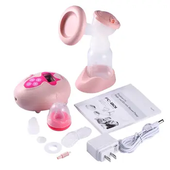 

Portable Comfortable BPA Free Mute Single Electric Comfort Breast Pump with the Large LCD 9 Levels Adjustment
