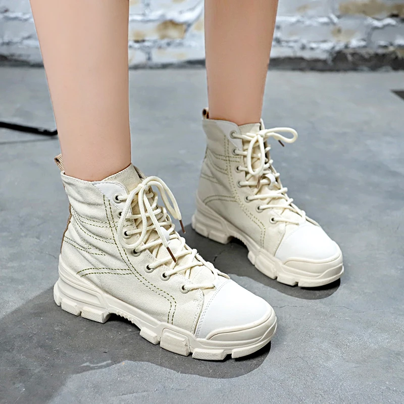 New Arrivals Women Boots Lace Up Casual Ankle Boots Martin Cool Booties Woman Casual Shoes Fashion Sneakers Boots Tenis Feminino
New Arrivals Women Boots Lace Up Casual Ankle Boots Martin Cool Booties Woman Casual Shoes Fashion Sneakers Boots Tenis Feminino