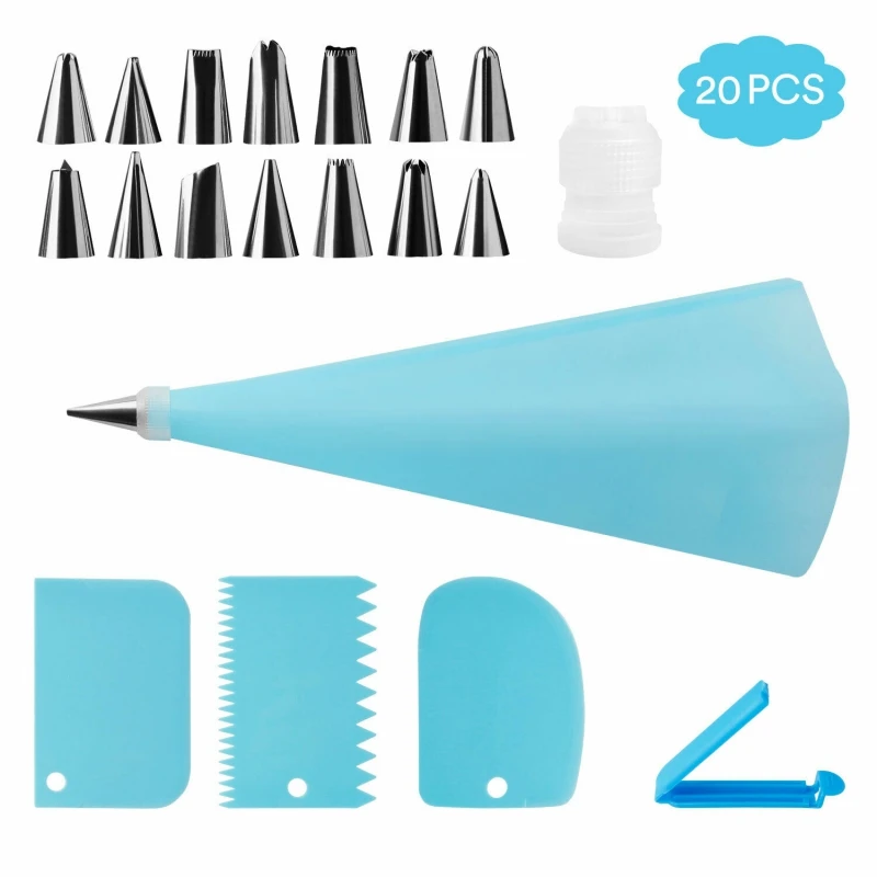 Baking Confectionery Tool Tulip Pastry Nozzles Set Kit for Cream Stainless Steel Icing Piping Tips for Baking Cake Decorating
Baking Confectionery Tool Tulip Pastry Nozzles Set Kit for Cream Stainless Steel Icing Piping Tips for Baking Cake Decorating