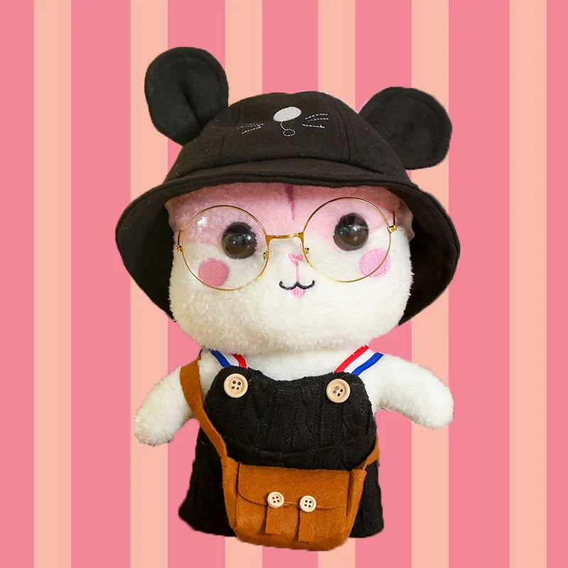 30cm New Lovely Cute Hamster Plush Toy Stuffed Animals Dress Up Hamster with Kawaii Clothes Cartoon Mini Hand on Plush Toys Gifts for Xmas Birthday Party
30cm New Lovely Cute Hamster Plush Toy Stuffed Animals Dress Up Hamster with Kawaii Clothes Cartoon Mini Hand on Plush Toys Gifts for Xmas Birthday Party
