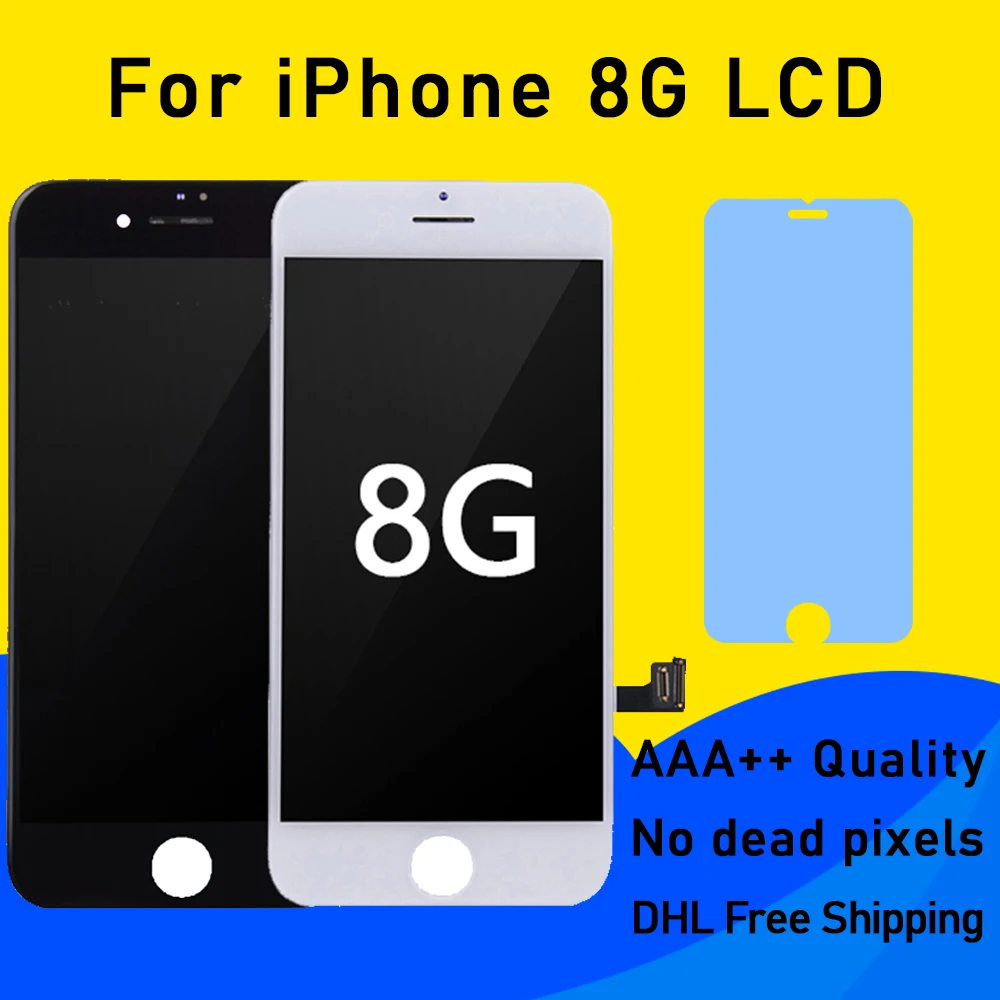 5Pcs/Lot AAA +++ Grade Display LCD For iPhone 8 4.7 inch With 3D Touch Screen LCD Assembly Replacement iPhone 8 Display LCD
5Pcs/Lot AAA +++ Grade Display LCD For iPhone 8 4.7 inch With 3D Touch Screen LCD Assembly Replacement iPhone 8 Display LCD