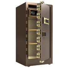 

1.2m Hight Safe Box Home Anti-theft All-steel Office Fingerprint Password Safe Into The Wall Stainless Steel