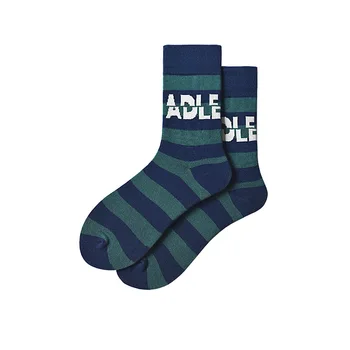 Letter Men's Sock Standard Striped Men Socks Patchwork Blue Unisex Crew Casual Cotton Lovers Sox Adult Winter Classic Skarpetki 
Letter Men's Sock Standard Striped Men Socks Patchwork Blue Unisex Crew Casual Cotton Lovers Sox Adult Winter Classic Skarpetki