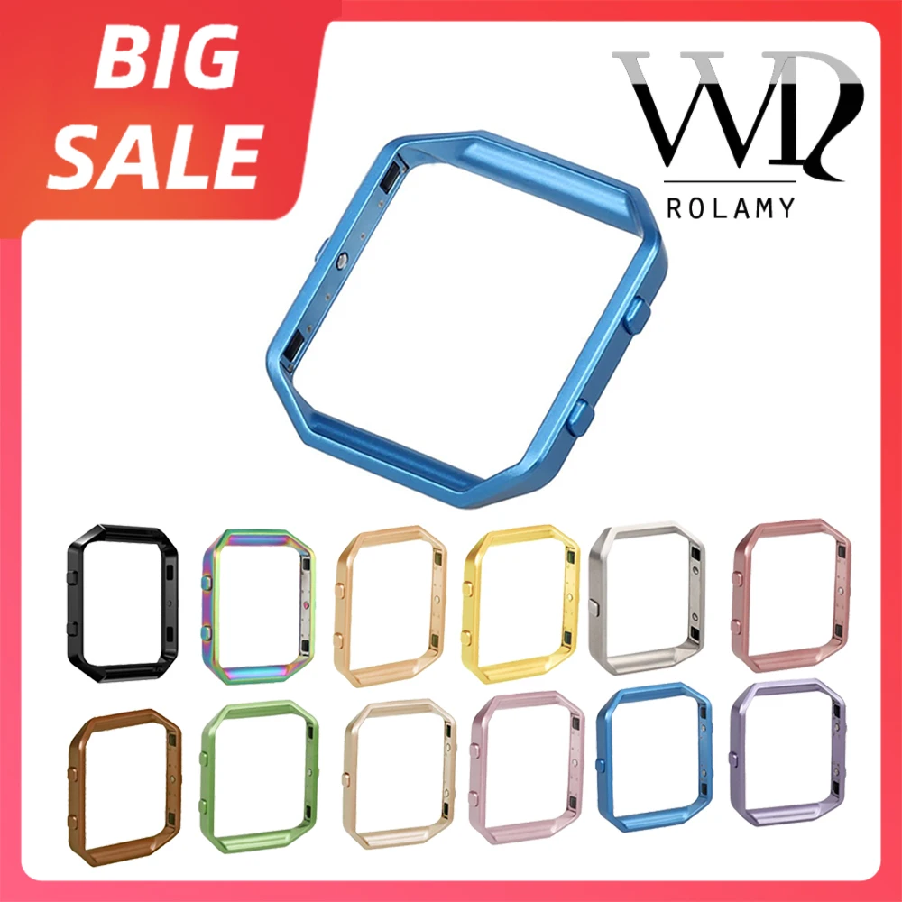 Rolamy Replacement Aluminium Frame Holder Case Cover Shell Metal Frame Bezel For Fitbit Blaze Activity Tracker Smart Watch Band
Rolamy Replacement Aluminium Frame Holder Case Cover Shell Metal Frame Bezel For Fitbit Blaze Activity Tracker Smart Watch Band