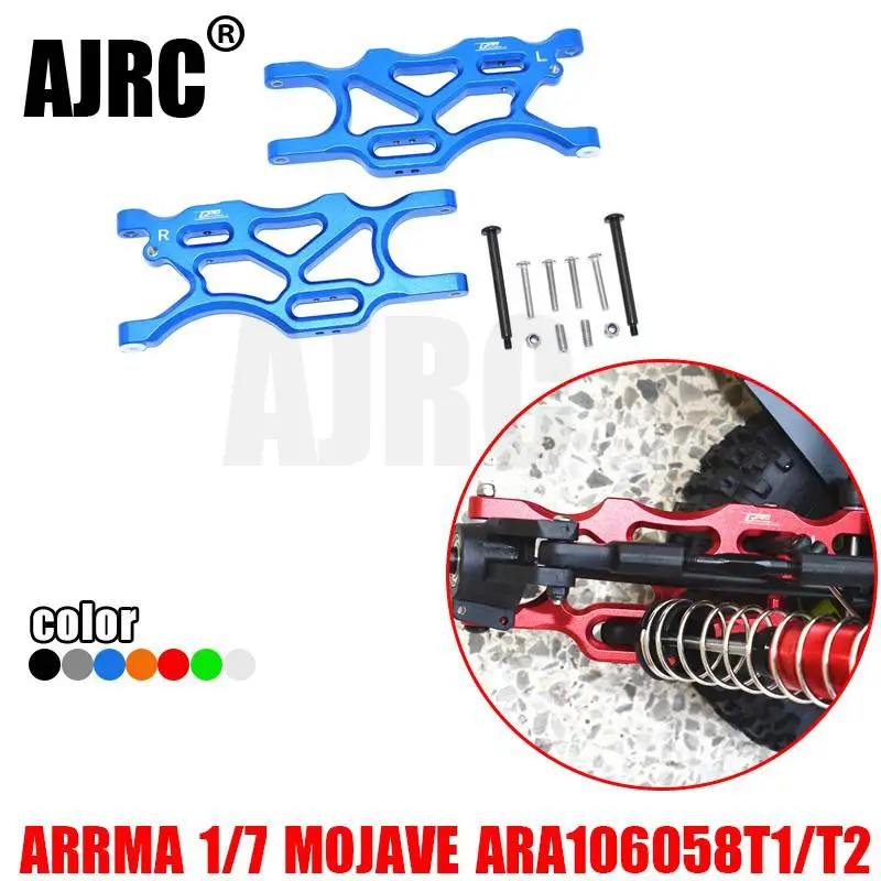 

ARRMA-1/7 4WD MOJAVE 6S-ARA106058T1/T2 aluminum alloy front upper swing arm-front upper A arm 1 pair ARA330605