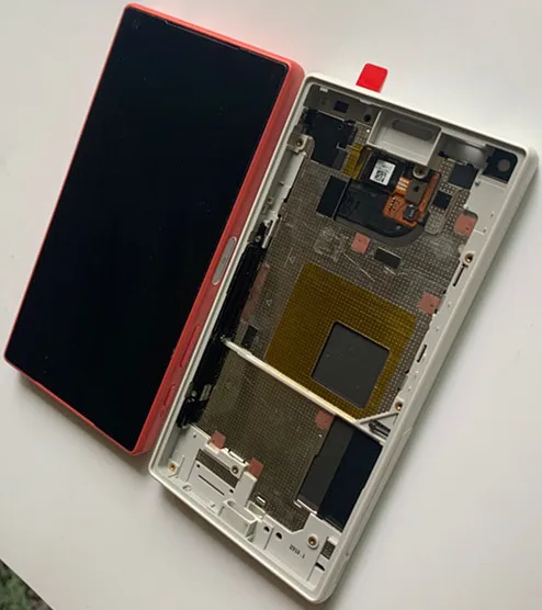 For Sony Xperia Z5 Compact mini E5803 E5823 LCD Display Touch Screen with frame plug Digitizer Assembly Repair Parts | Мобильные