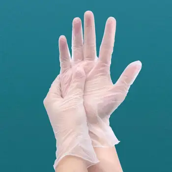100pcs of One Box Disposable Gloves PVC Transparent Gloves Multi-purpose Thickening Protection Gloves for Hairdressing Clean
100pcs of One Box Disposable Gloves PVC Transparent Gloves Multi-purpose Thickening Protection Gloves for Hairdressing Clean