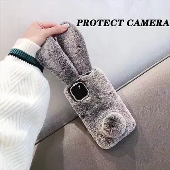 Cute Rabbit Plush Feels Super Comfortable Cover for iPhone 11 11 Pro Pro Max X XS XS Max XR 6 6s 7 8 Plus Case for iPhone Series
Cute Rabbit Plush Feels Super Comfortable Cover for iPhone 11 11 Pro Pro Max X XS XS Max XR 6 6s 7 8 Plus Case for iPhone Series