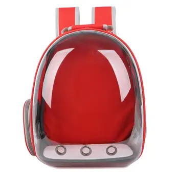 Portable Pet Cat Dog Puppy Space Backpack Carrier Bubble 360 Degree Transparent Sightseeing Space Capsule Design Backpack (Red)
Portable Pet Cat Dog Puppy Space Backpack Carrier Bubble 360 Degree Transparent Sightseeing Space Capsule Design Backpack (Red)