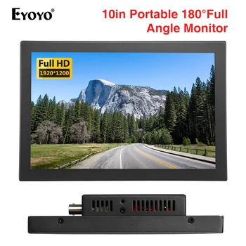 EYOYO EM10X 10" LCD Screen IPS 1920x1200 HDMI BNC Monitor with VGA USB Ypbpr Speaker Display for CCTV Camera Video DVD PC Laptop
EYOYO EM10X 10" LCD Screen IPS 1920x1200 HDMI BNC Monitor with VGA USB Ypbpr Speaker Display for CCTV Camera Video DVD PC Laptop