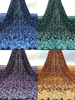 French Lace Sequin Fabric Afircan Sewing Fabric Nigerian Lace Fabric 2020 High Quality Fabric Dress Material L017
French Lace Sequin Fabric Afircan Sewing Fabric Nigerian Lace Fabric 2020 High Quality Fabric Dress Material L017