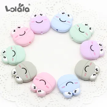 50pc Baby Silicone Teether Mini Frog Shape Tooth Training Chewing Kids Teethers Toys DIY Gifts Necklace Accessorie Beads
50pc Baby Silicone Teether Mini Frog Shape Tooth Training Chewing Kids Teethers Toys DIY Gifts Necklace Accessorie Beads