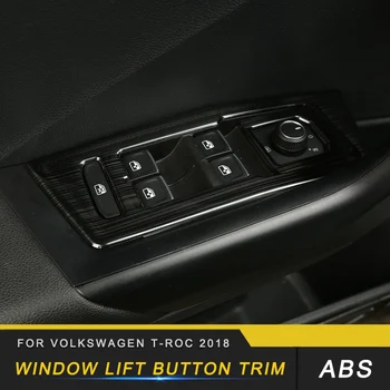 4pcs Auto Car-styling Window Lift Button Trim Stickers Covers Interior Accessories for Volkswagen T-ROC 2017-2020
4pcs Auto Car-styling Window Lift Button Trim Stickers Covers Interior Accessories for Volkswagen T-ROC 2017-2020