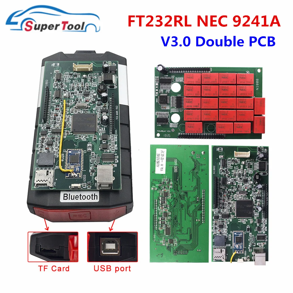 New VCI DS cdp Multidiag Pro+ Bluetooth V3.0 9241A NEC Relays 2016.00/2016.R0/2016.0/2015 R3 Keygen OBD OBD2 Diagnostic Scanner
New VCI DS cdp Multidiag Pro+ Bluetooth V3.0 9241A NEC Relays 2016.00/2016.R0/2016.0/2015 R3 Keygen OBD OBD2 Diagnostic Scanner