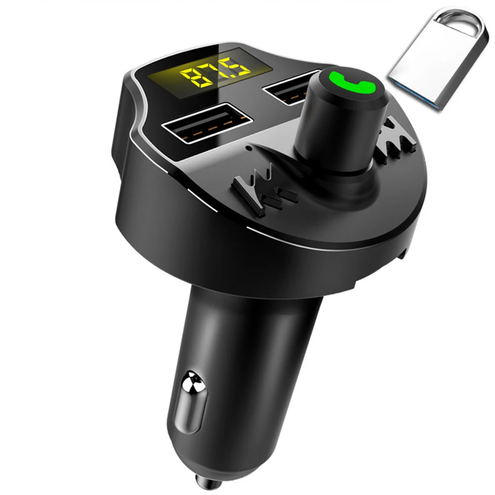 car charger dual USB car MP3 player call hands-free FM launch car Wireless Bluetooth
car charger dual USB car MP3 player call hands-free FM launch car Wireless Bluetooth