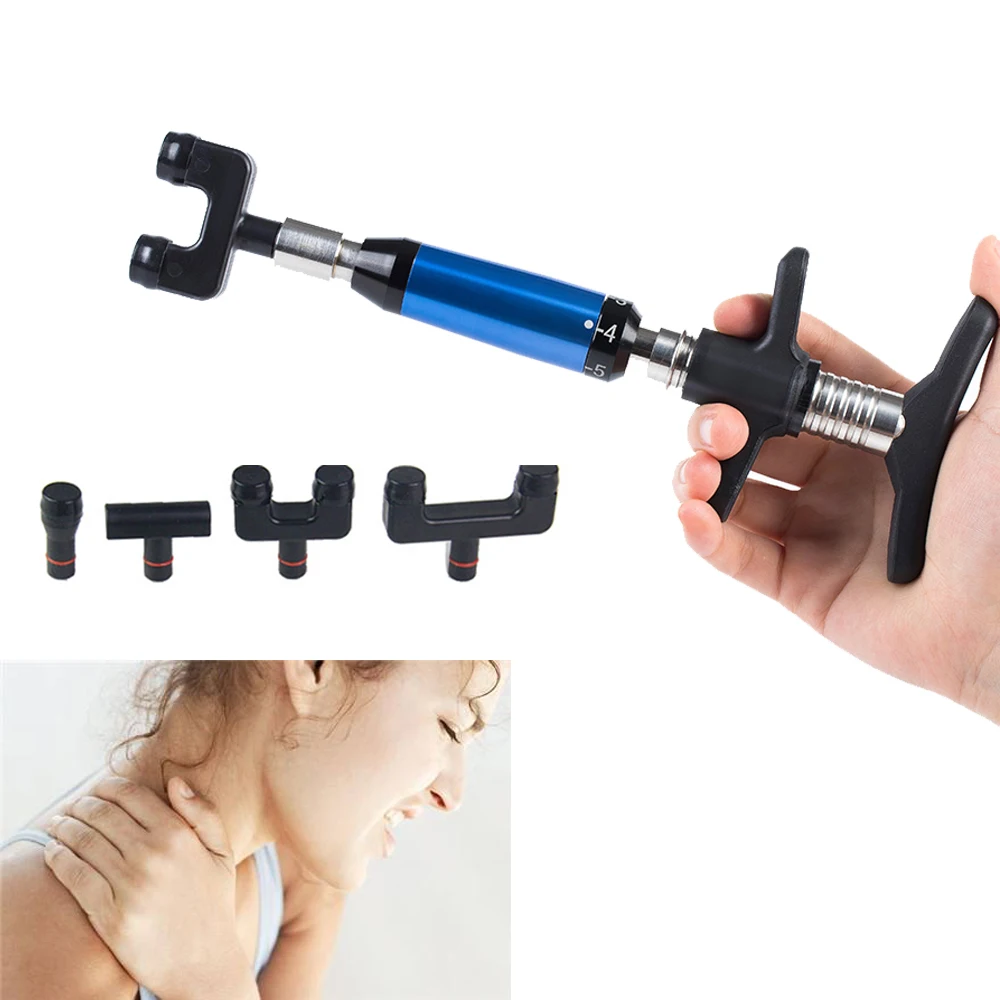 6 Levels Manual Chiropractic Gun Adjusting Tool Spine activator Back Chest Neck Waist Body Massage Chiropractic Correction Tool
6 Levels Manual Chiropractic Gun Adjusting Tool Spine activator Back Chest Neck Waist Body Massage Chiropractic Correction Tool