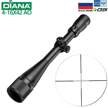 Tactical DIANA 4-16X42 AO Riflescope Mil Dot Reticle Optical Sight Hunting Rifle Scope
Tactical DIANA 4-16X42 AO Riflescope Mil Dot Reticle Optical Sight Hunting Rifle Scope