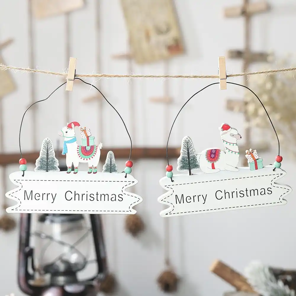 flannel christmas apple bag ornaments for the christmas tree