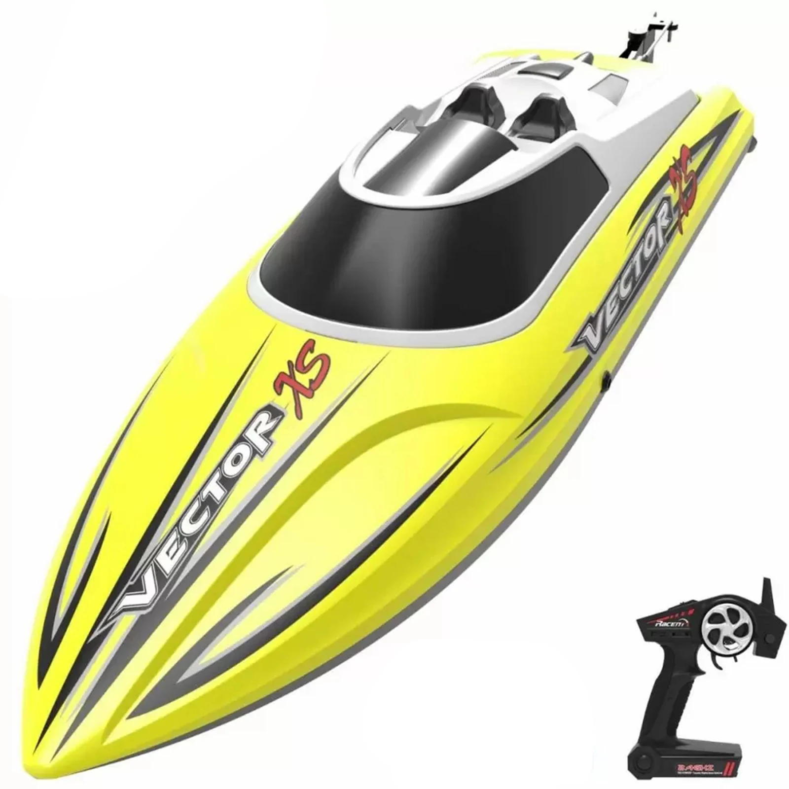 VOLANTEXRC Vector XS 2.4GHz 30KM/H High Speed Waterproof RC Boat with Auto Roll Back and Reverse Function - RTR Yellow
VOLANTEXRC Vector XS 2.4GHz 30KM/H High Speed Waterproof RC Boat with Auto Roll Back and Reverse Function - RTR Yellow