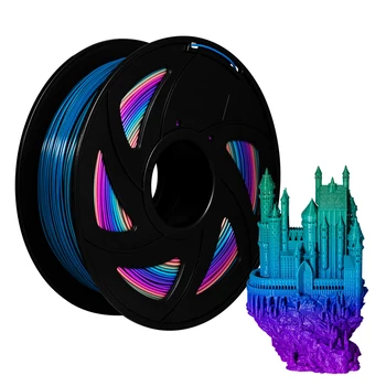 XVICO Filament PLA Rainbow Color 3D Printer Parts Spools 1.75mm PLA Filament 1KG 2.2 LBS Filaments
XVICO Filament PLA Rainbow Color 3D Printer Parts Spools 1.75mm PLA Filament 1KG 2.2 LBS Filaments
