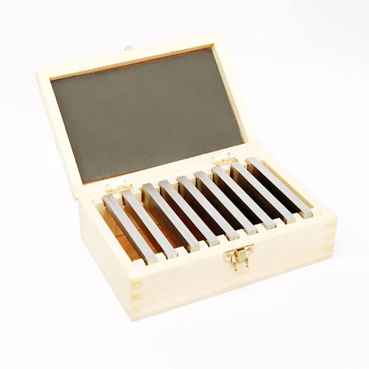 18Pcs/9 Pair High-precision Manufactured Parallel Pad Gauge Block CNC Milling Pads Set 100mm x (10-42mm) Alloy steel Easy Carry
18Pcs/9 Pair High-precision Manufactured Parallel Pad Gauge Block CNC Milling Pads Set 100mm x (10-42mm) Alloy steel Easy Carry