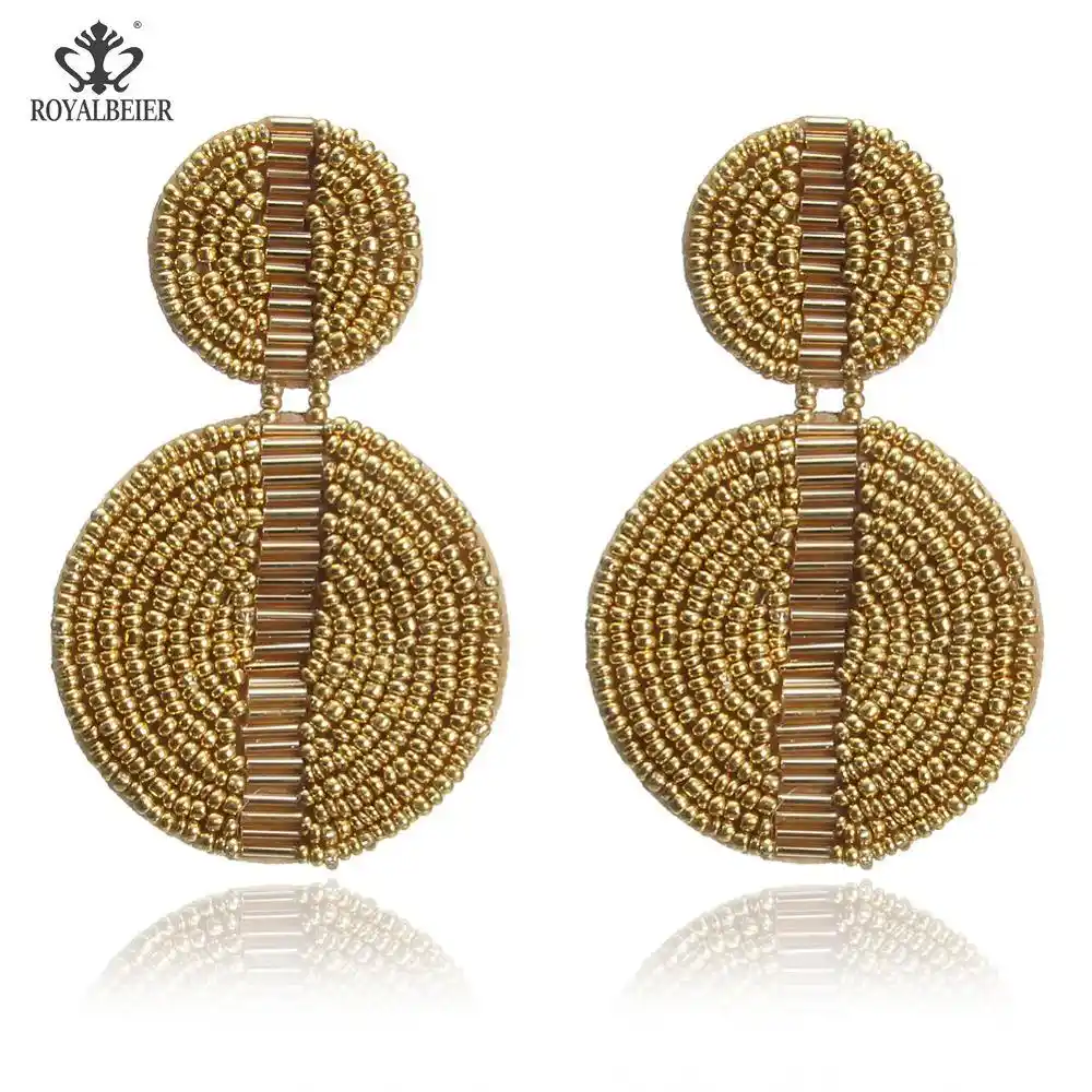 royalbeier female minimalism jewelry fashion geometric metal