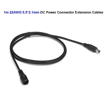 DC Power Extension Cable 5V 12V 5.5 x 2.1mm DC Jack Connector 22AWG Extend Wire For Car Charger Lamp Bulb Light RGB LED Strip
DC Power Extension Cable 5V 12V 5.5 x 2.1mm DC Jack Connector 22AWG Extend Wire For Car Charger Lamp Bulb Light RGB LED Strip