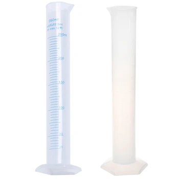 Lab Set 500ML Capacity Clear White Plastic Graduated Cylinder & Cylinder Height 31.5 cm Cup Plastic, 250 Ml
Lab Set 500ML Capacity Clear White Plastic Graduated Cylinder & Cylinder Height 31.5 cm Cup Plastic, 250 Ml