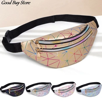 Holographic Waist Bags Women Laser Bum Bag Geometric Fanny Packs Girls Chest Phone Pouch Leather Belt Storage Pink Silver 2020
Holographic Waist Bags Women Laser Bum Bag Geometric Fanny Packs Girls Chest Phone Pouch Leather Belt Storage Pink Silver 2020
