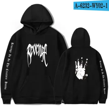 High Quality Fashion Xxxtentacion Revenge Hoodies Men/Women Sweatshirts Cotton Hoodie shirts Autumn Winter Men's Clothing
High Quality Fashion Xxxtentacion Revenge Hoodies Men/Women Sweatshirts Cotton Hoodie shirts Autumn Winter Men's Clothing
