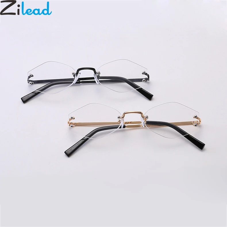 Zilead Rimless Polygon Glasses Frame Metal Small Frame Optical Sepectacles Men Business Plain Eyeglasses Eyewear Unisex
Zilead Rimless Polygon Glasses Frame Metal Small Frame Optical Sepectacles Men Business Plain Eyeglasses Eyewear Unisex