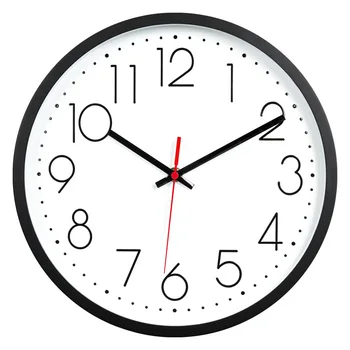 Mrosaa Plastic Circular 30cm Nordic Simple Silent Quartz Wall Clock Quiet Sweeping Movement No-ticking Home Art Decor
Mrosaa Plastic Circular 30cm Nordic Simple Silent Quartz Wall Clock Quiet Sweeping Movement No-ticking Home Art Decor