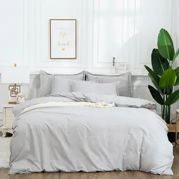 simple nordic comforter bedding set Solid Satin Stripe Bed linen duvet cover set bed set Quilt Cover + Pillowcase for Home decor
simple nordic comforter bedding set Solid Satin Stripe Bed linen duvet cover set bed set Quilt Cover + Pillowcase for Home decor