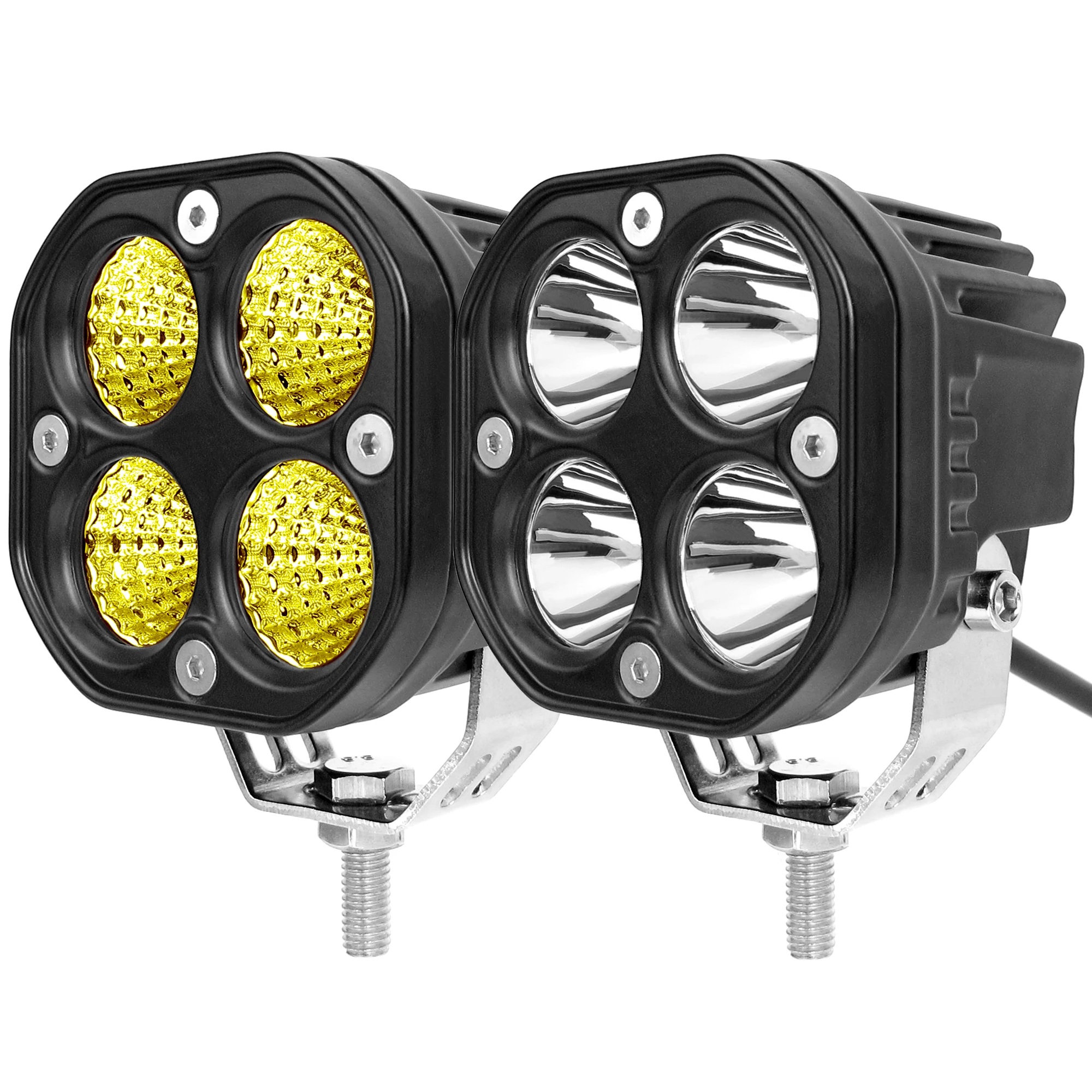 Generic 3 Inch Led Fog Lights For Ford Car Motorcycle Headlights