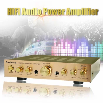 KROAK 2000W Power Car Amplifier Hi-Fi 2.1 MP3 Radio Audio Stereo Bass Speaker Booster Player for Motorbike Home
KROAK 2000W Power Car Amplifier Hi-Fi 2.1 MP3 Radio Audio Stereo Bass Speaker Booster Player for Motorbike Home