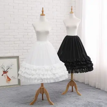 Women 1 Hoop Bridal Petticoat Tiered Ruffles Slips Crinoline Wedding Underskirt 
Women 1 Hoop Bridal Petticoat Tiered Ruffles Slips Crinoline Wedding Underskirt