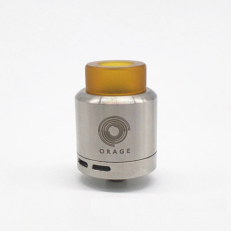 Orage RDA Atomizer 24mm Diameter e Cigarettes SS PEEK Rebuildable Atomizer for 510 Thread VS QP Design KALI V2 RDA Atomizer
Orage RDA Atomizer 24mm Diameter e Cigarettes SS PEEK Rebuildable Atomizer for 510 Thread VS QP Design KALI V2 RDA Atomizer