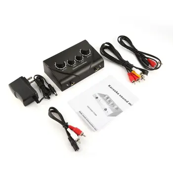 Karaoke Reverb Microphone Amplifier Effect Amplifier Front Computer K Song Microphone Independent Adjustment Tone
Karaoke Reverb Microphone Amplifier Effect Amplifier Front Computer K Song Microphone Independent Adjustment Tone