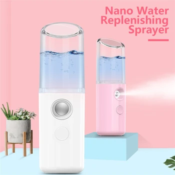 Nano Spray Instrument Facial Humidifier Moisturizer Cold Spray Mini Moisturizer Can Be Equipped With Disinfectant
Nano Spray Instrument Facial Humidifier Moisturizer Cold Spray Mini Moisturizer Can Be Equipped With Disinfectant