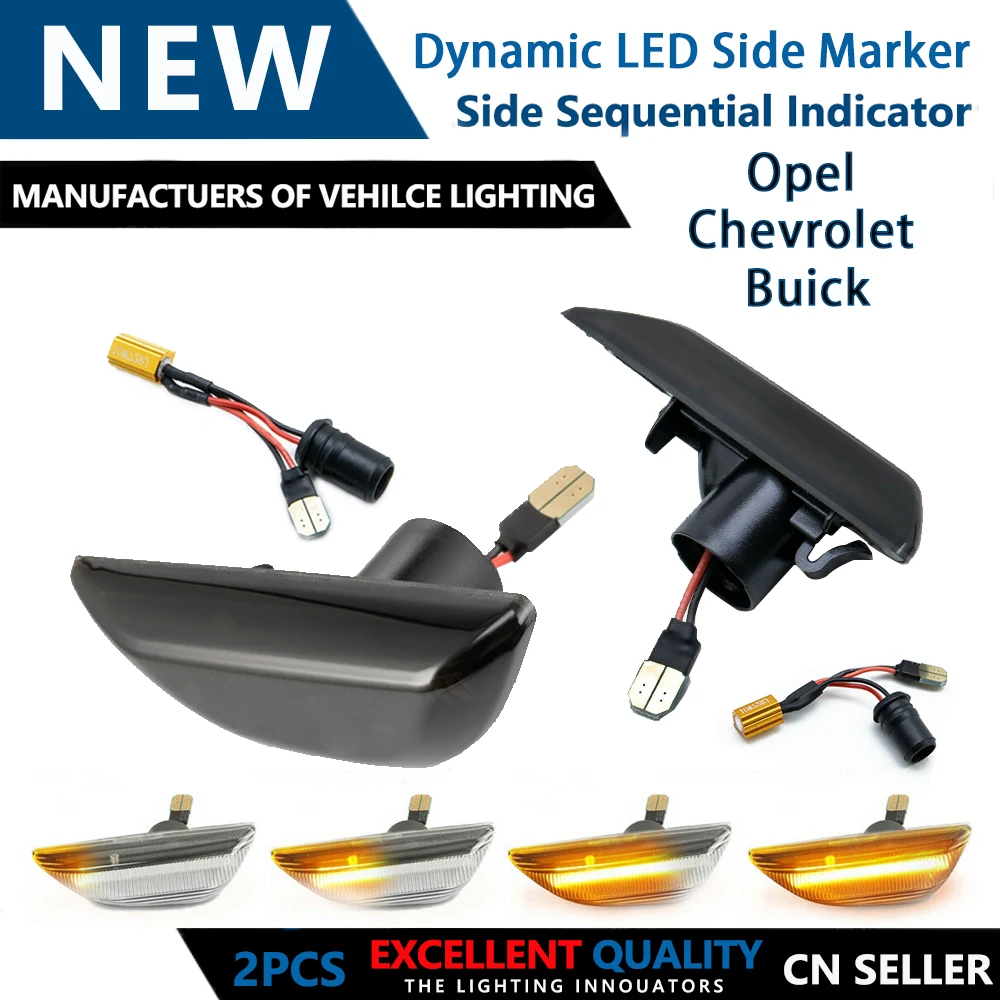 2pcs Dynamic Side Marker Lamp Turn Signal Flashing LED light For Buick Encore 2013-2020 Chevrolet Trax Opel Mokka(X)2012-2016
2pcs Dynamic Side Marker Lamp Turn Signal Flashing LED light For Buick Encore 2013-2020 Chevrolet Trax Opel Mokka(X)2012-2016