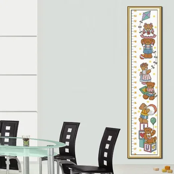 SG041 Height Chart Table With Length Scale Baby Counted Cross Stitch Kit Cross-stitching Package Cross Stich Gift to Your Baby
SG041 Height Chart Table With Length Scale Baby Counted Cross Stitch Kit Cross-stitching Package Cross Stich Gift to Your Baby