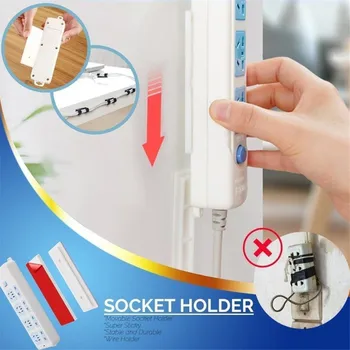 2PC Seamless Storage Magic Plug-in Holder Wall Attached Wall Hanging Paste Type Home/office Row plug holder in stock#25
2PC Seamless Storage Magic Plug-in Holder Wall Attached Wall Hanging Paste Type Home/office Row plug holder in stock#25
