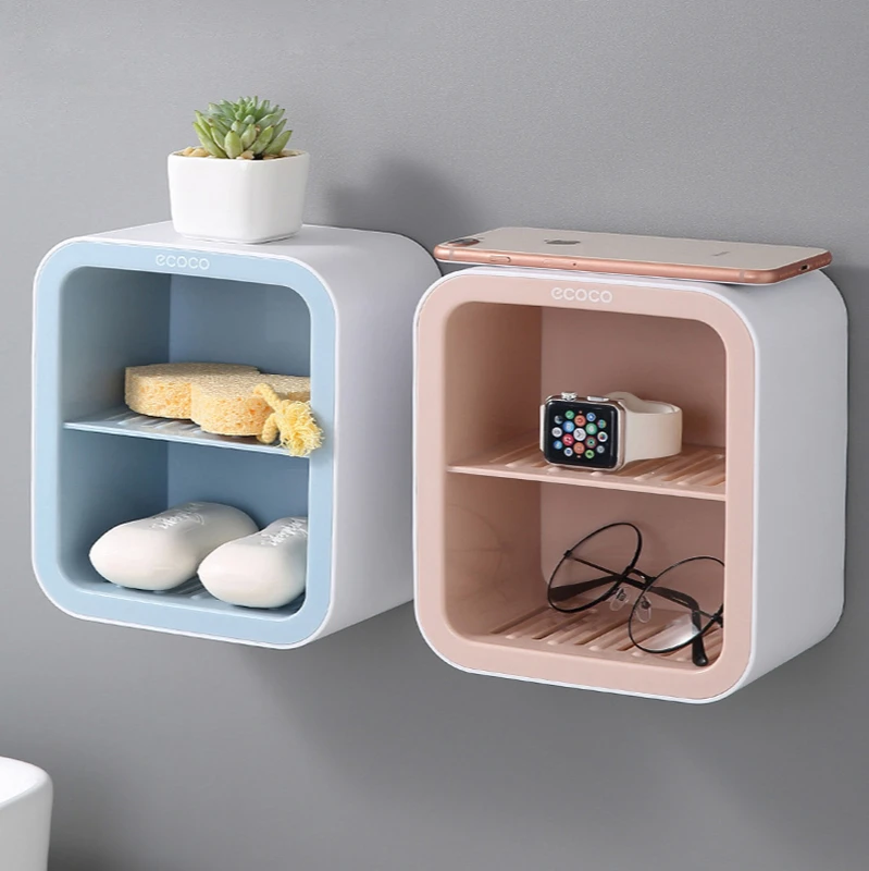 Wall-Mounted Bathroom Accessories Set ABS Material Locker Waterproof Kitchen Storage Box WC Accessories Wall Shelf
Wall-Mounted Bathroom Accessories Set ABS Material Locker Waterproof Kitchen Storage Box WC Accessories Wall Shelf