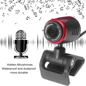 Webcam Computer Network Camera USB Camera with Microphone Desktop Notebook Video HD Camera For Computer Office Meetings
Webcam Computer Network Camera USB Camera with Microphone Desktop Notebook Video HD Camera For Computer Office Meetings