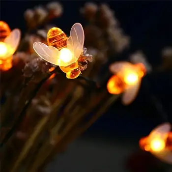 Bee Light String Garden Decoration LED Modeling Lamp String Lights Exquisite Interesting Creative Lovely Warm White Patio Tree
Bee Light String Garden Decoration LED Modeling Lamp String Lights Exquisite Interesting Creative Lovely Warm White Patio Tree