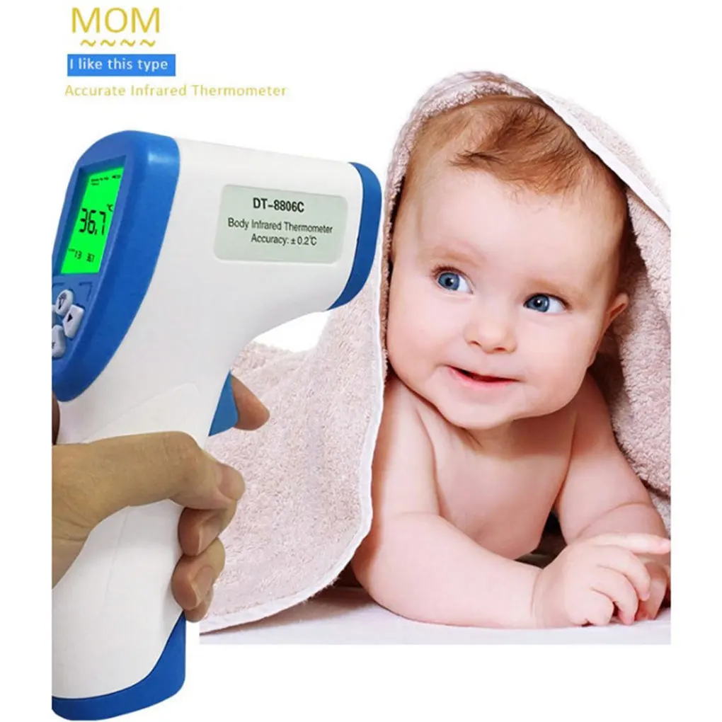 Muti-fuction Baby/Adult Digital Termomete Infrared Forehead Body Thermometer Gun Non-contact Temperature Measurement Device
Muti-fuction Baby/Adult Digital Termomete Infrared Forehead Body Thermometer Gun Non-contact Temperature Measurement Device